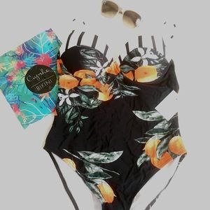 Cupshe Retro-Glam one piece, NWT